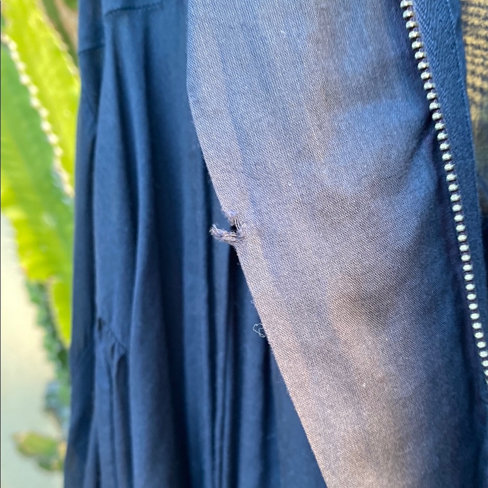 Ter et Tartine Blue Sleeveless High Low Sundress - Picture 6 of 16